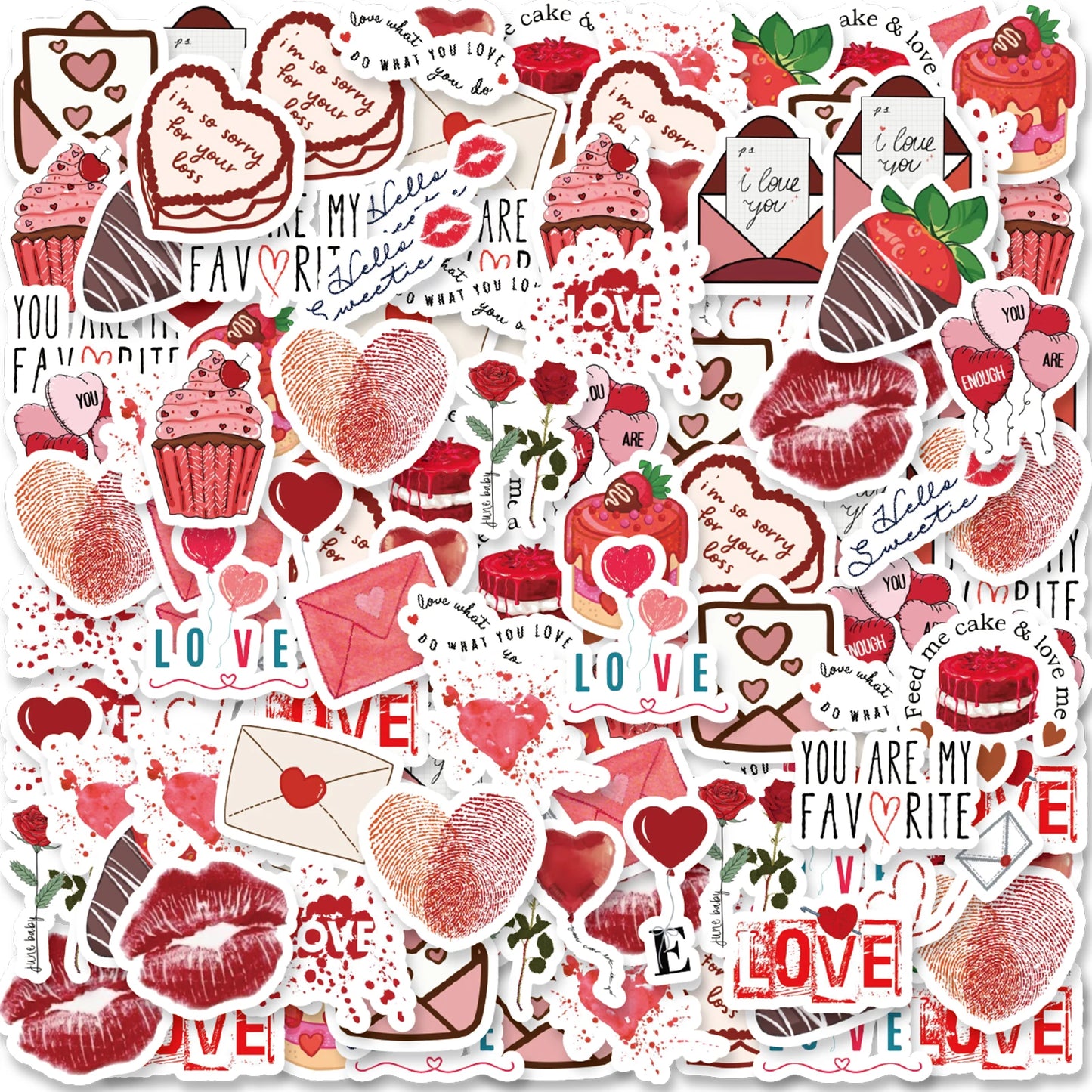 Pattern Stickers - 46pcs