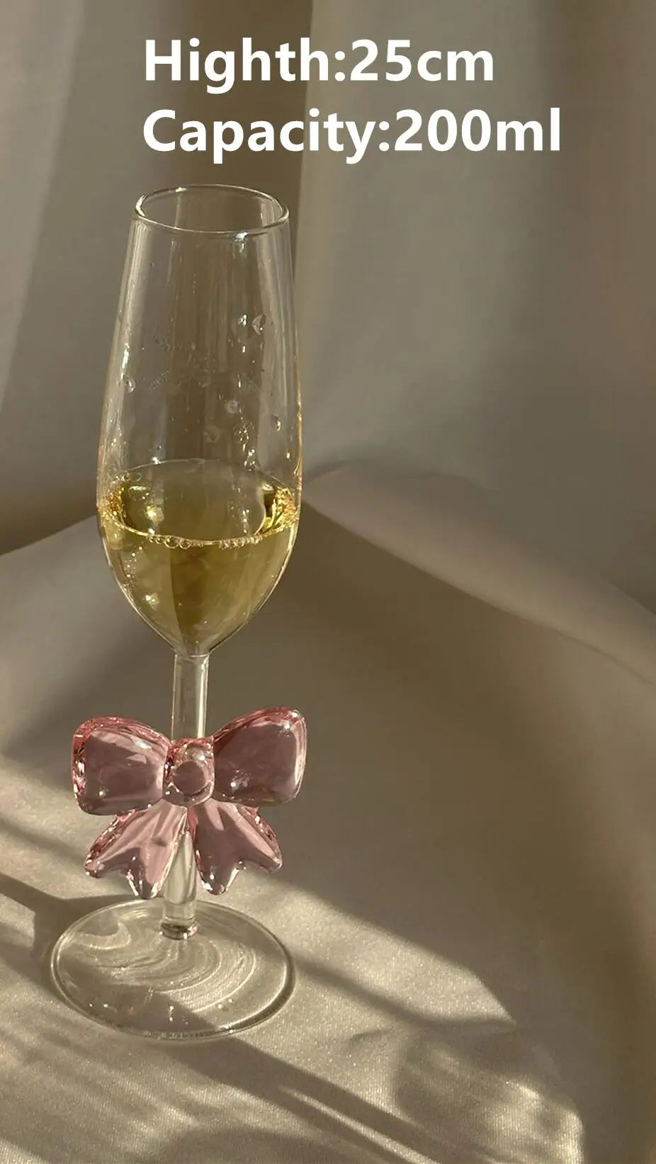 Bowknot Glass cups and candle holder