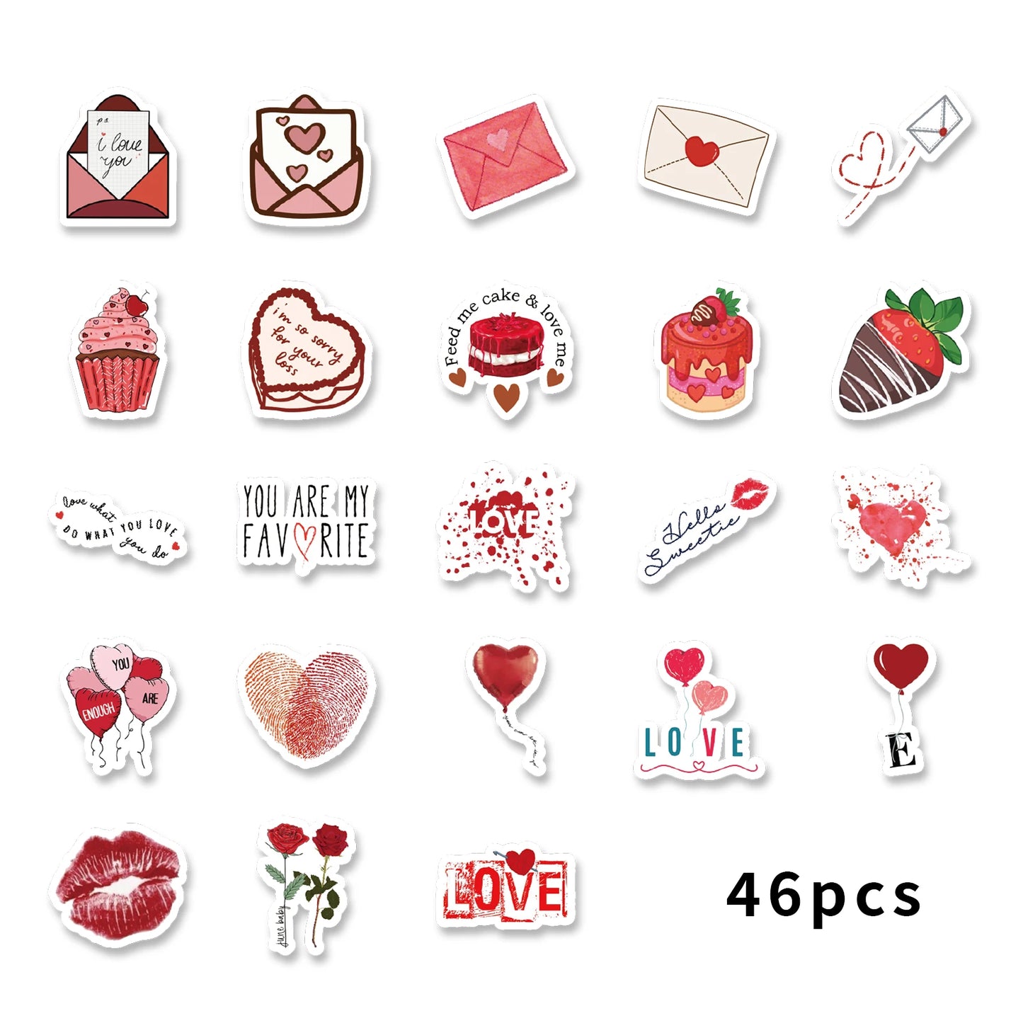 Pattern Stickers - 46pcs