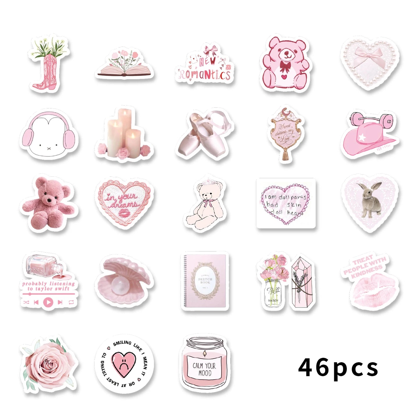 Pattern Stickers - 46pcs