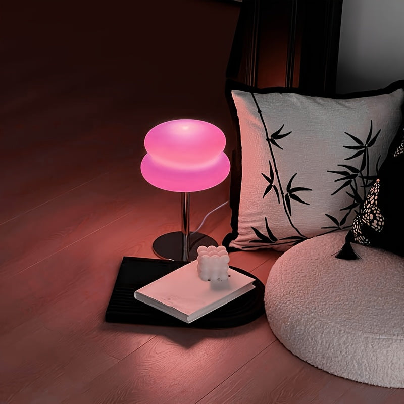 Dimmable Bread Table Lamp - 3 Color Changing Night Light