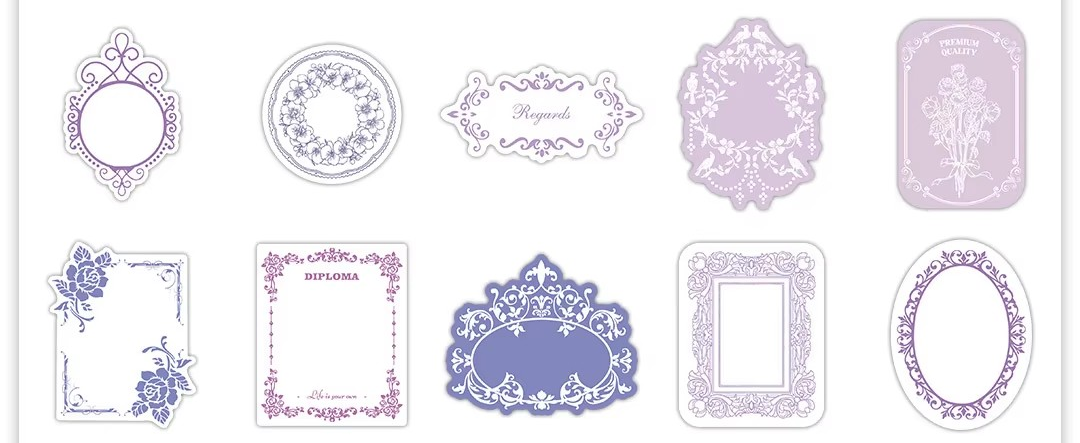 Scrapbooking Message Cards – 30pcs